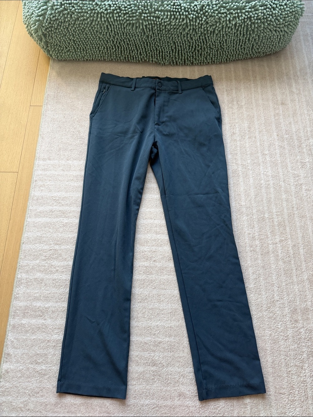 Quince Men's Straight-Leg Pants in Navy